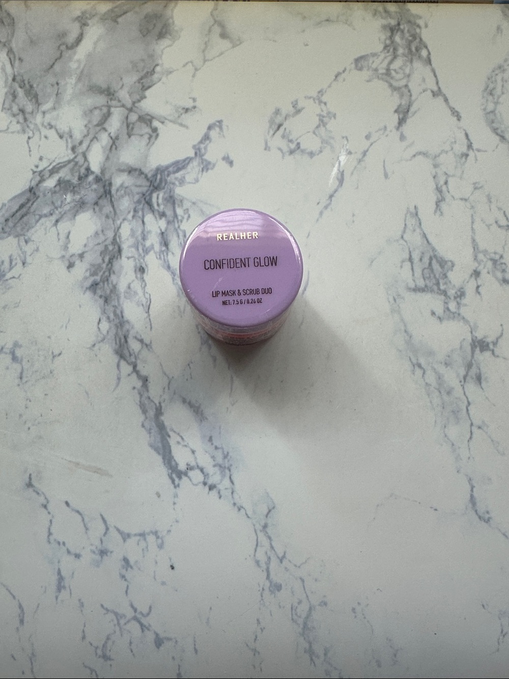 RealHer Confident Glow Lip Mask & Scrub Duo